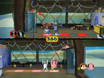 Nickelodeon SpongeBob SquarePants - Lights, Camera, Pants! screen shot game playing